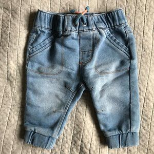 Baby Soft Jeans Jeggings Pants 3- 6 Months